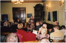 Wilno. Dom Związku Pisarzy Litwy. Dni Kultury Białoruskiej w Litwie. Wystąpienie Iwonki Surwiłły. 7.10.2006