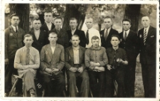 Lata 40-te. Polacy na przymusowych robotach w Westfalii. Portret grupowy