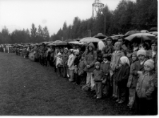 Święto Ziemniaka w Mońkach. 1977 rok. Widownia.