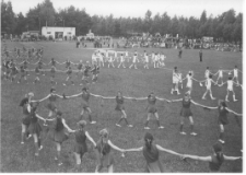 Święto Ziemniaka w Mońkach. 1978 rok. Zespół Promyki..