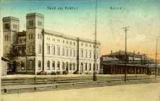 Budynek dworca kolejowego w Węglińcu