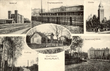 Kohlfurt - pocztówka 6-obrazkowa