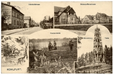 Kohlfurt - Bahnhofstrasse, Hohenzollernstrasse 1913