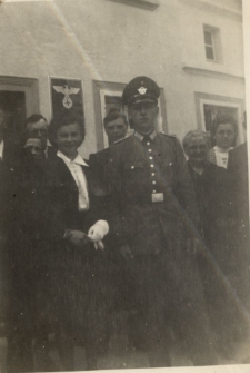 Państwo młodzi tuż po ślubie