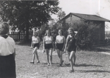 Zajęcia gimnastyczne w szkole w Michorzewie