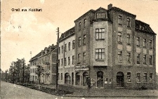 Kohlfurt - skrzyżowanie Schulstrasse i Hohnzollernstrasse 1940