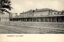 Kohlfurt - dworzec kolejowy 1915