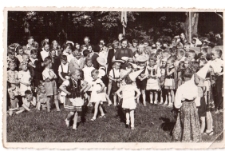 Przedszkole w Unisławiu. Lata 50. XX w.