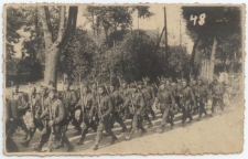 Rok 1934. Fotografia z manewrów wojskowych w Fordonie