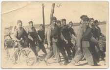 Rok 1934. Alfons Mulcan w czasie pełnienia służby wojskowej w Chełmży
