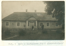 Lata 20. Dwór w Złotnikach
