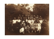 Rok 1925. Koło Gospodyń Wiejskich. Fotografia grupowa