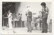 Lata 70. Koncert zespołu muzycznego w Jugosławii