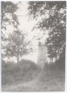 16.08.1969. Fragment pałacu w Komierowie