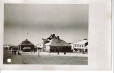 Styczeń 1943. Rynek Białej Rawskiej