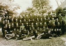 Orkiestra strażacka w Dąbrówce