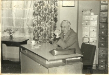 31.05.1977. Marian Turwid na spotkaniu autorskim w Łabiszynie