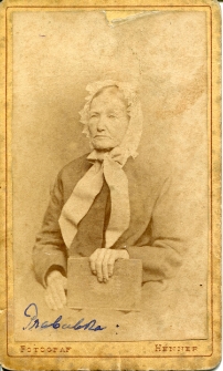 1864-1874. Wiktoria Przybylska (1808-1874), fotografia portretowa