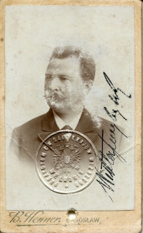 1890-1906. Wiktor Przybylski (1847-1926), fotografia portretowa