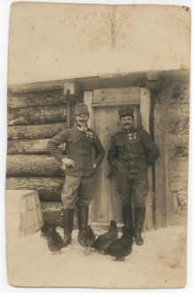 1914. Żołnierze austriaccy na Wołyniu