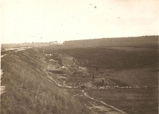 BUDOWA KASKADY PRZED ZMIANĄ KORYTA RZEKI.