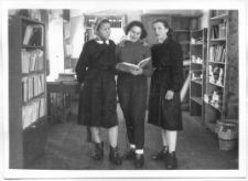 1956. Biblioteka szkolna szkoły szklarskiej