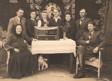 Maj 1945, Trzciel. Rodzina Świerzków