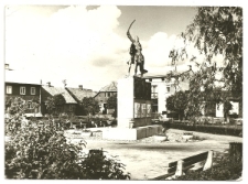 1973. Chorzele. Pomnik Tadeusza Kościuszki. Pocztówka.