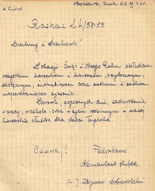 Rozkaz Hufca Targówek L 4/1958–1959