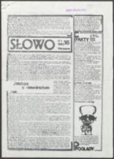 Słowo, nr 16