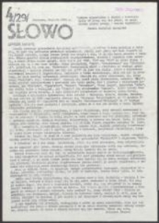 Słowo, nr 4(29)