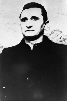 Jerzy Różanowski po zwolnieniu z łagru, zdjęcie portretowe.