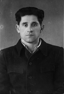 Edward Janczurewicz, więzień łagrów. Zdjęcie wykonane potajemnie w magazynach kopalni "Miedwieżyj Ruczaj" (popularnie Miedwieżka) przez opłaconego Rosjanina.