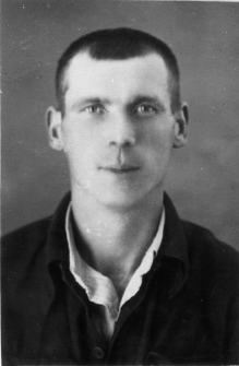 Były więzień sowieckich łagrów - Józef (nazwisko nieznane) - zdjęcie portretowe.