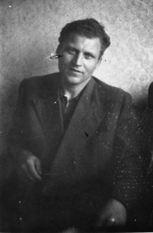 Jan Kriwel po zwolnieniu z łagru- zdjęcie portretowe.