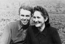 Wanda Zajączkowska i Bolesław Waluk podczas pobytu na zesłaniu.