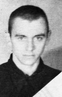 Jerzy Picheta w ostatnich dniach uwięzienia w łagrze - zjęcie do sprawki obozowej.