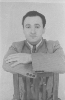 Gruzin (imię i nazwisko nieznane), więzień łagrów - zdjęcie portretowe.