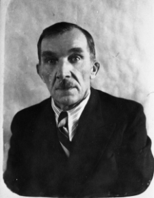 Leśniak (imię nieznane), więzień łagru - zdjęcie portretowe.