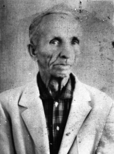 Adam Hnatkowski po powrocie z 27- letniego pobytu na Kołymie (1931-1958).