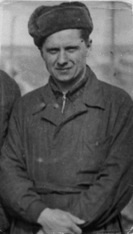 Eryk Barcz (vel Lech Kożuchowski) - portret w futrzanej czapce.