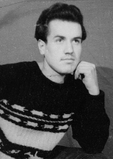 Władysław Lubański - zdjęcie portretowe, podczas pobytu w 11 łagpunkcie Krasłagu w ZSRR.