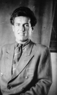 Portret. Władysław Lubański podczas pobytu w 11 łagpunkcie Krasłagu w ZSRR.