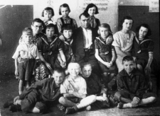 Polskie dzieci w Domu Dziecka w Zagorsku.