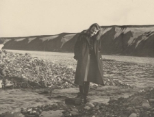 Anna Szyszko nad rzeką Workutą.