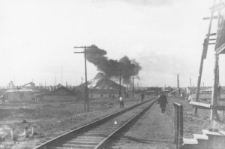 Wybuch "tierekonika" kopalni nr 1 "Kapitalnaja", wewnątrz znajdowała się płyna lawa, wybuch przypominał wybuch wulkanu.