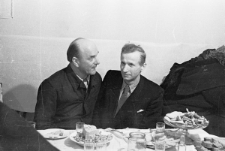 Karol Prass ze Lwowa i Bernad Grzywacz (Mieczysław Orłowski) z Pomorza po zwolnieniu z łagru.