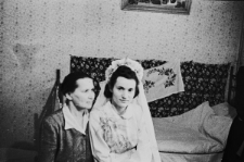 Natalia Odyńska w dniu ślubu z Olgierdem Zarzyckim.