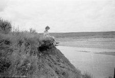 Anna Szyszko nad rzeką Workutą.
