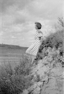 Anna Szyszko nad rzeką Workutą.